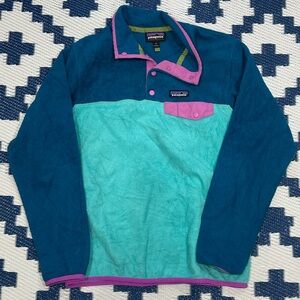 Patagonia Synchilla Snap-T Pullover Two Tone Women’s Small